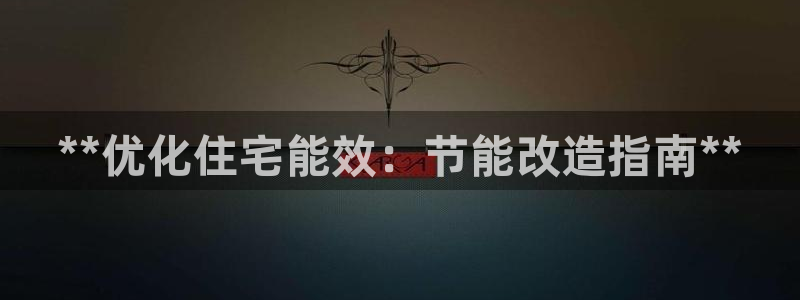 e尊国际平台：**优化住宅能效：节能改造指南**